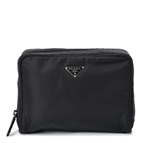 prada cosmetics case|prada nylon cosmetics pouch.